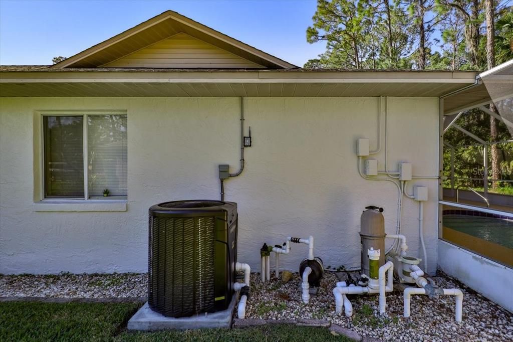 New pool heater and equipment