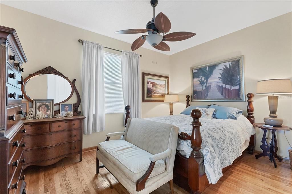 Third bedroom with new oak flooring