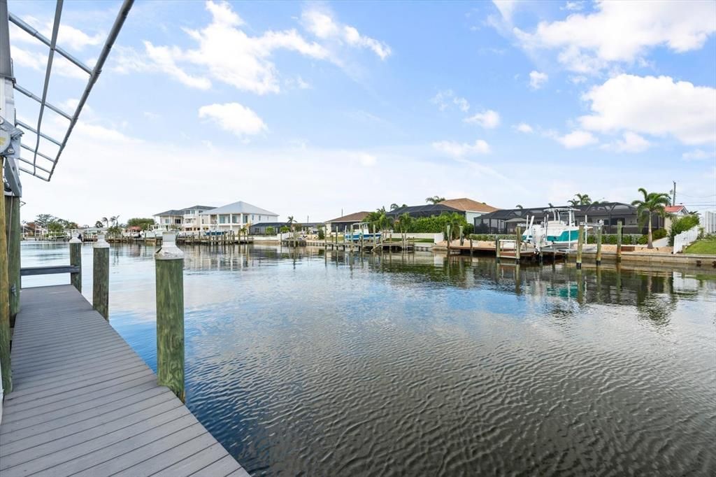 Dock at canal