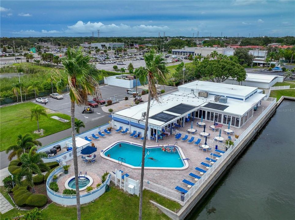 Ariel View of Community Clubhouse