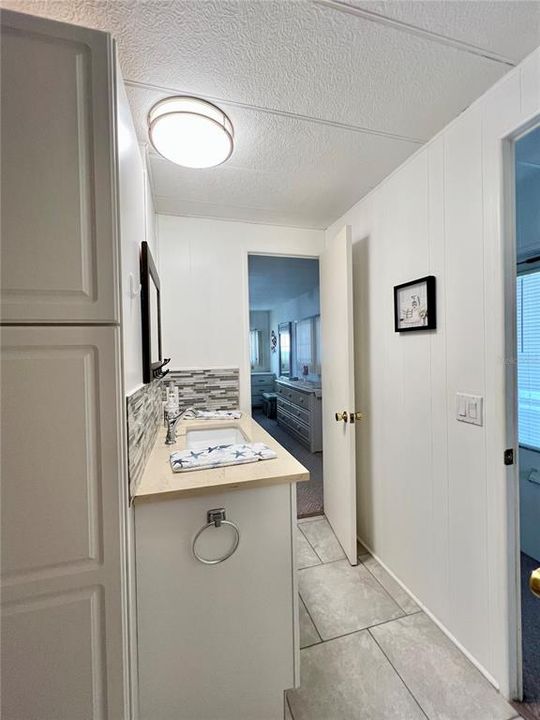 Hallway/Primary bathroom