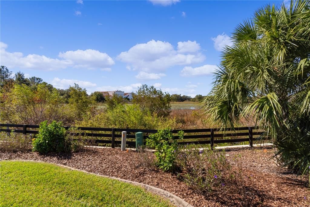 BEAUTIFUL VIEW of the D W Mathew Family WILDLIFE PRESERVE!