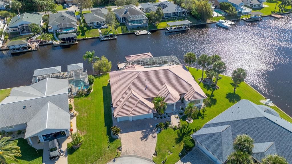 Water view at the home