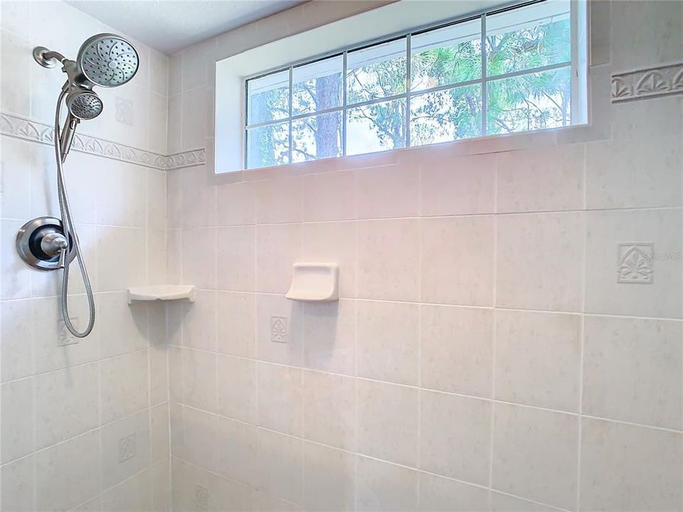 Master bath walk-in shower.