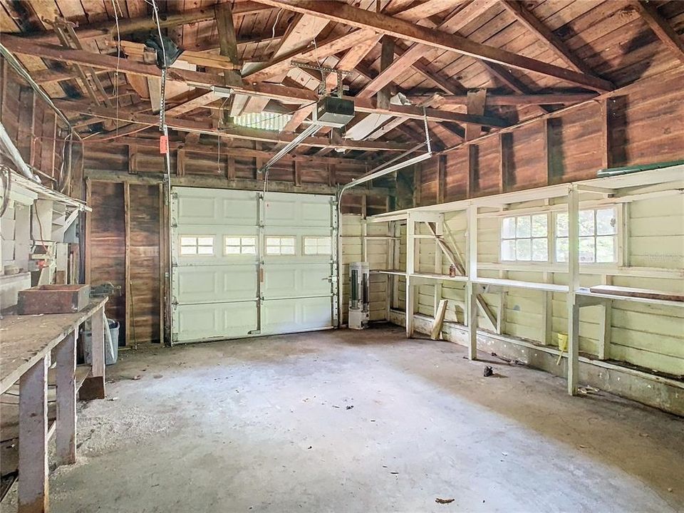 Garage interior