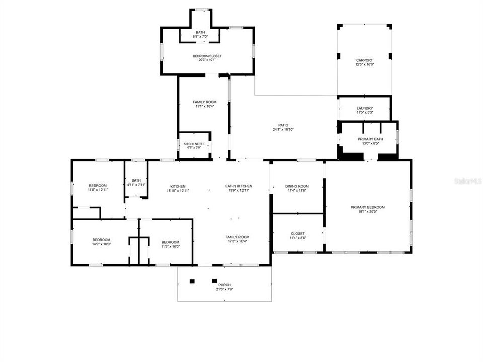 На продажу: $699,000 (5 спален, 3 ванн, 2556 Квадратных фут)