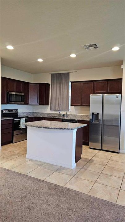 Kitchen looking from Living Room