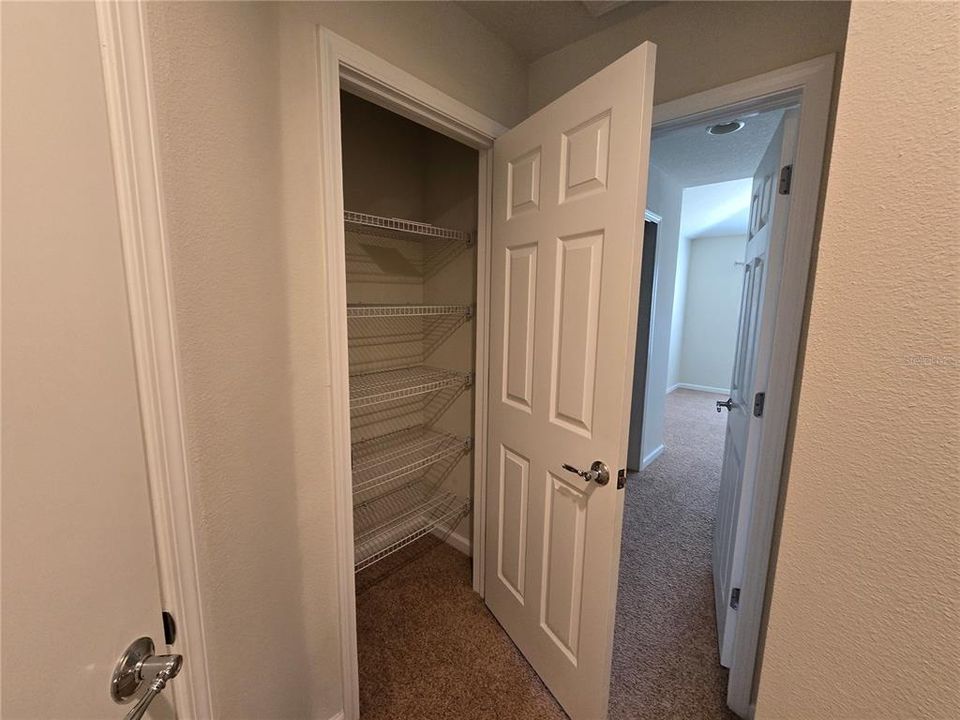 Hallway closet