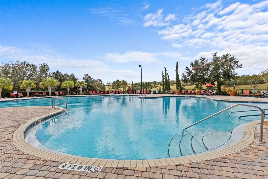 Clubhouse pool