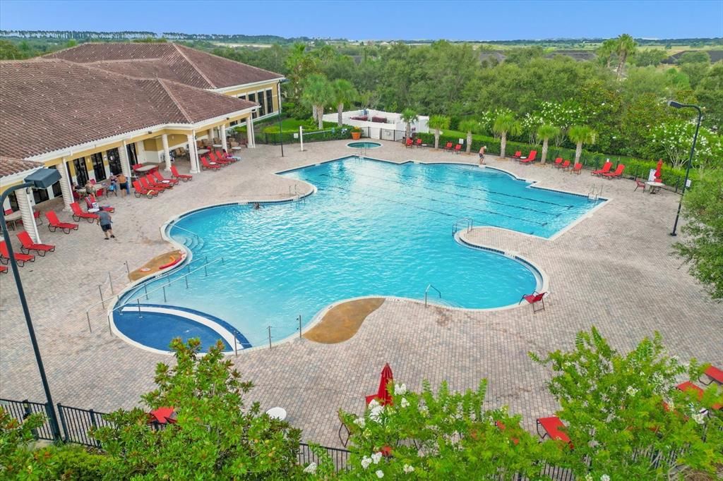 Clubhouse pool