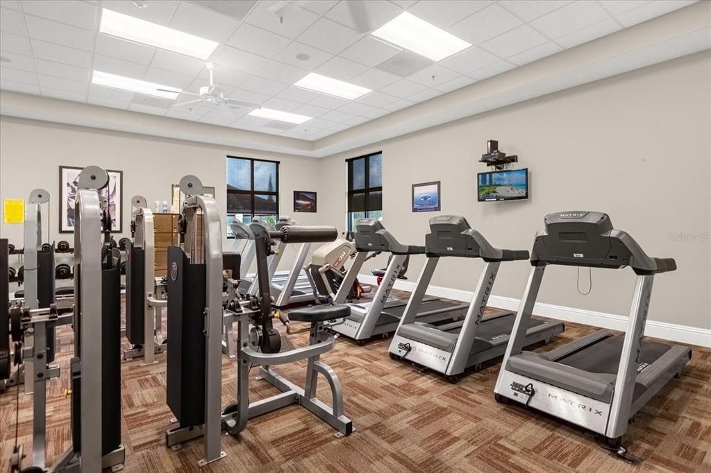 Clubhouse Fitness Room