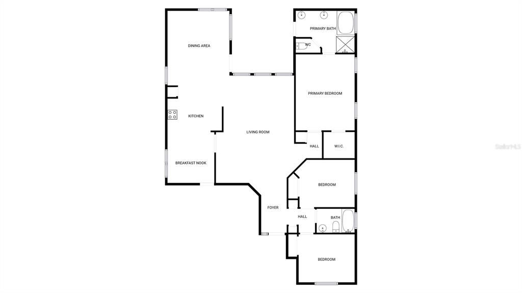 Active With Contract: $407,000 (3 beds, 2 baths, 1691 Square Feet)