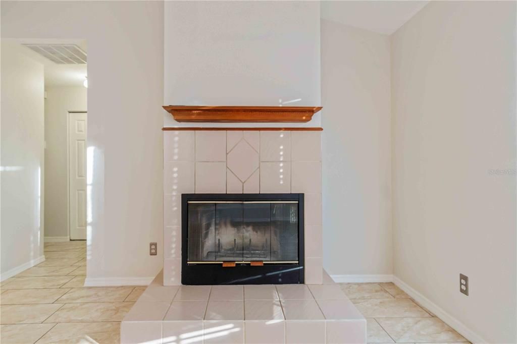 Fireplace in Living Room