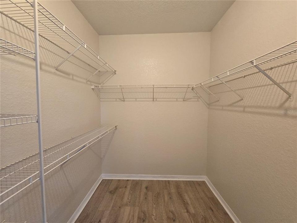 Master bedroom closet