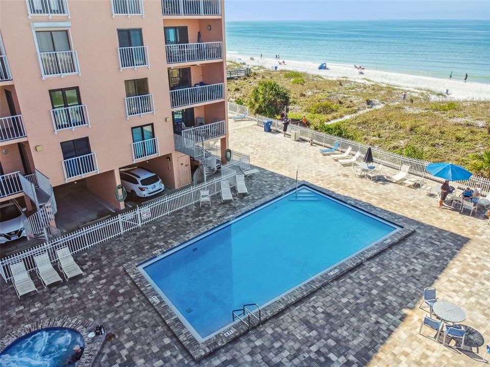 Gorgeous paver pool deck