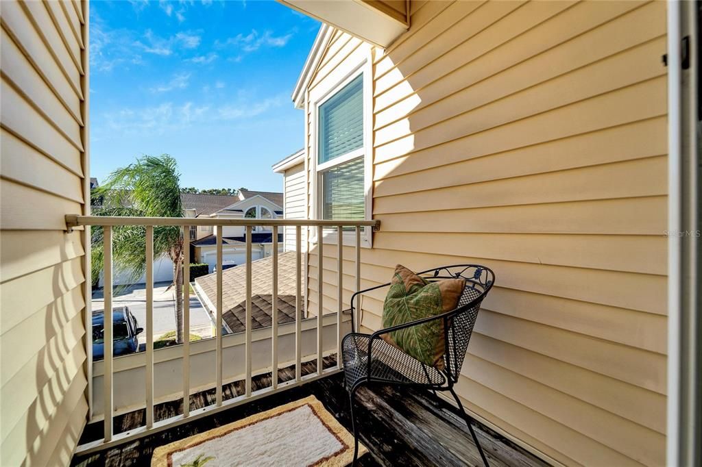 Second Floor Balcony