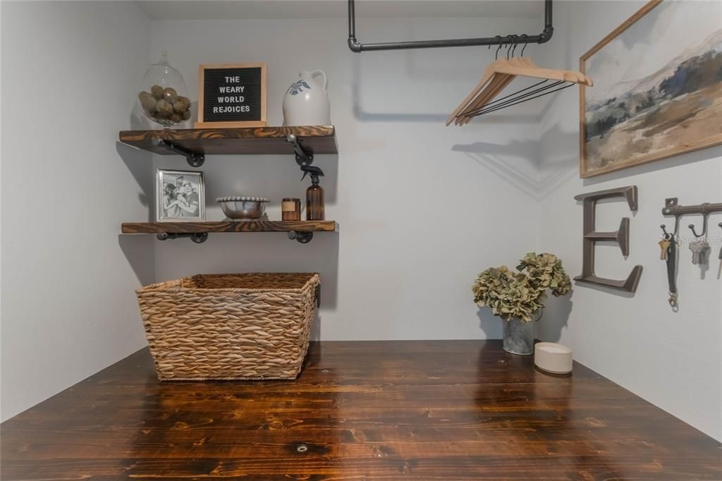 Laundry Room, custom clothing folding counter top.