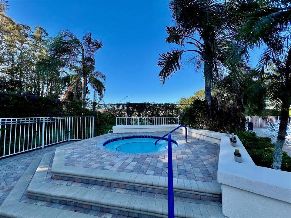 Hot tub at main clubhouse