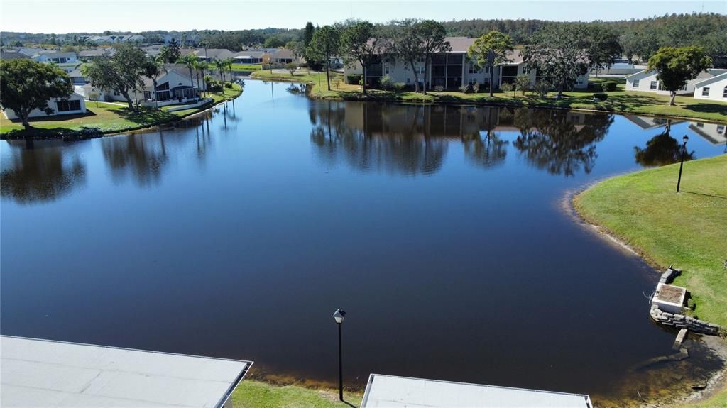 view behind the condo