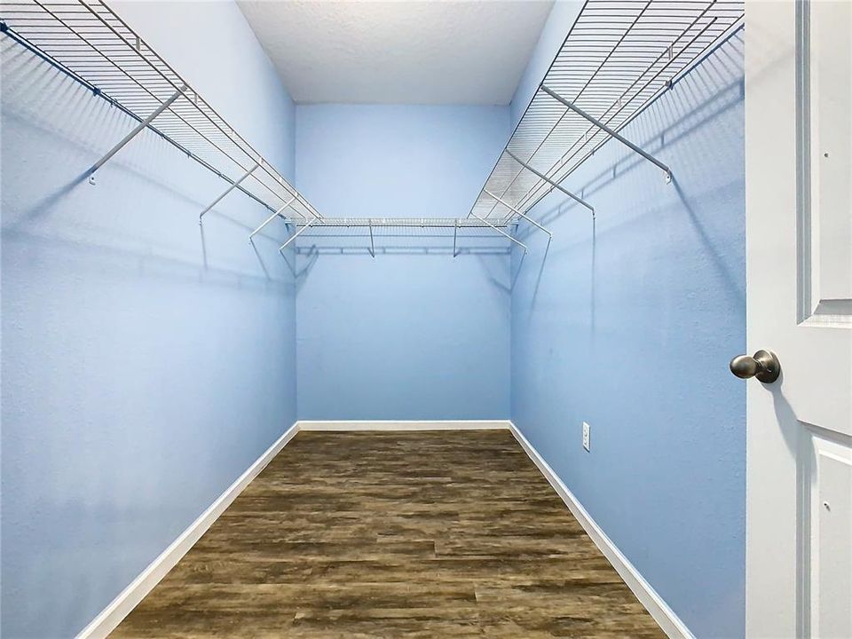 Large walk-in closet