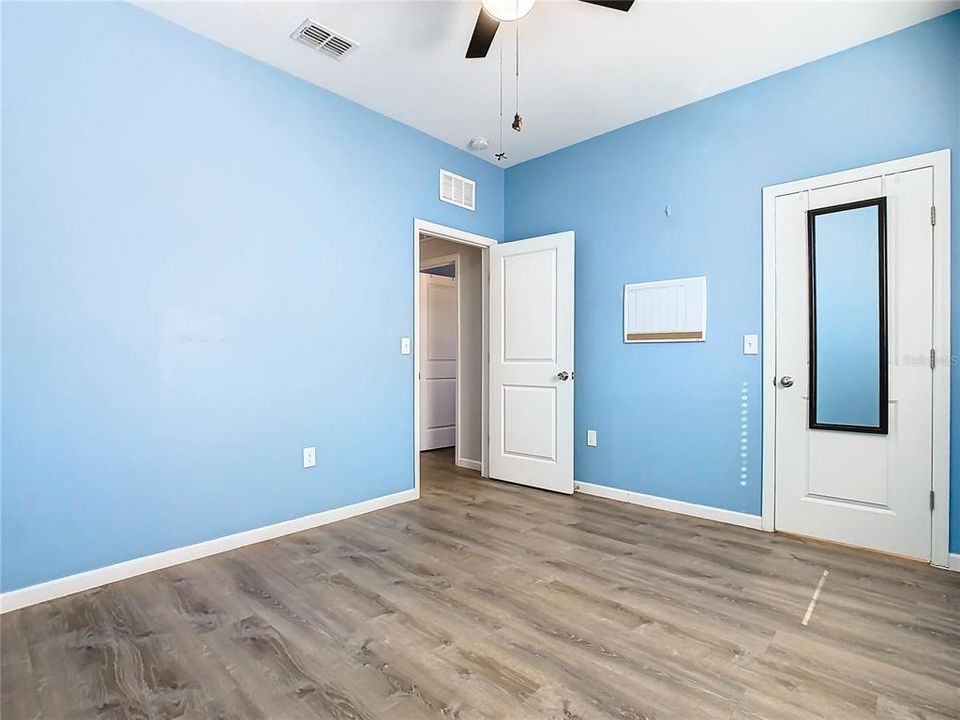 Bedroom #3 has a walk-in closet.