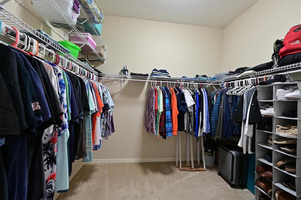 Primary Walk-in Closet