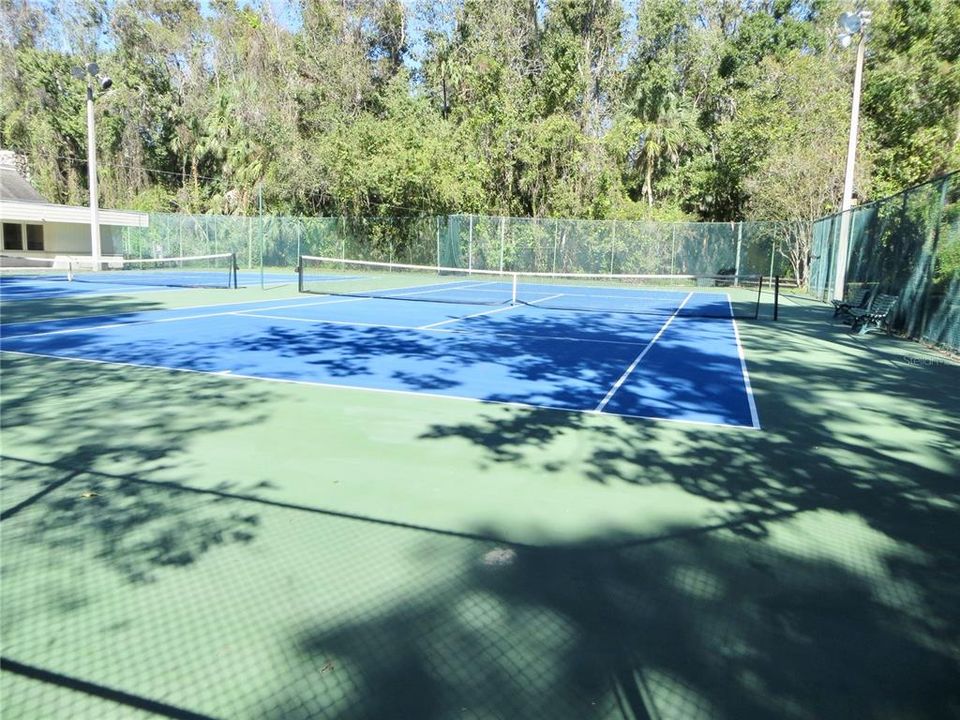 Tennis courts