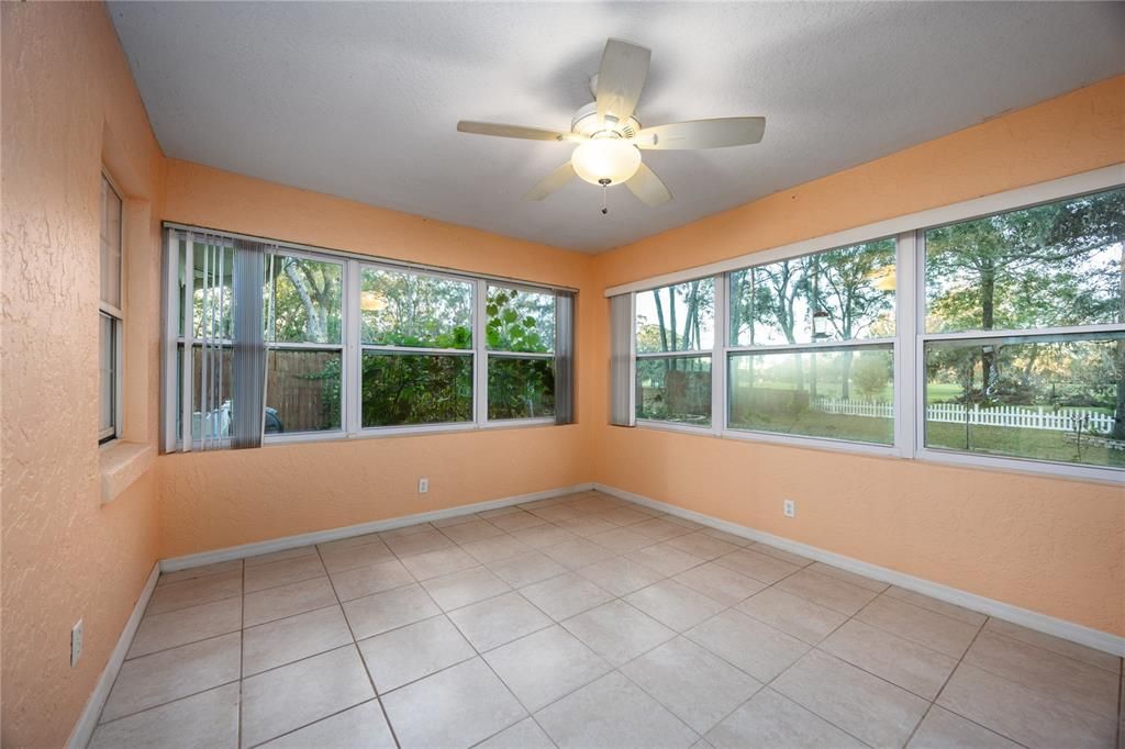 Enclosed porch