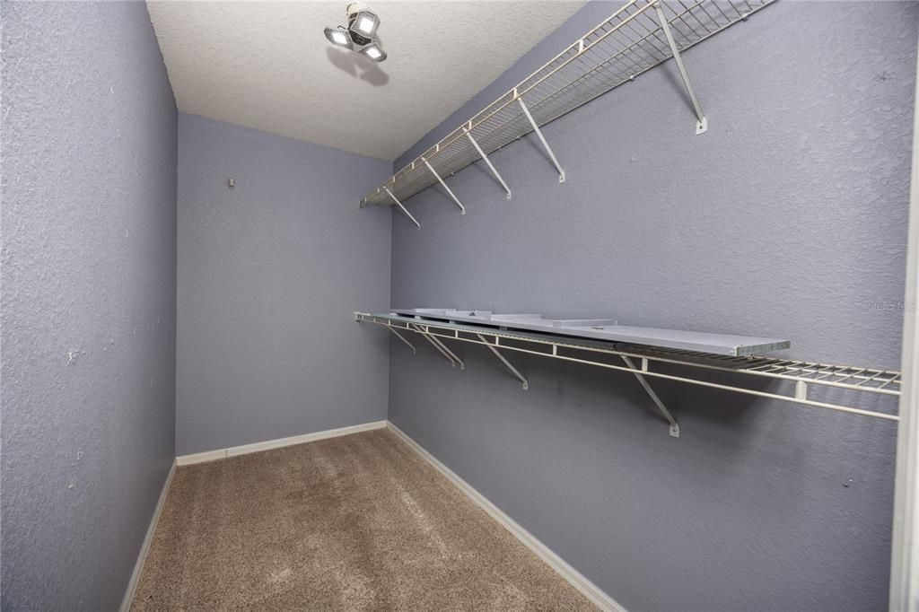 Primary Walk in Closet