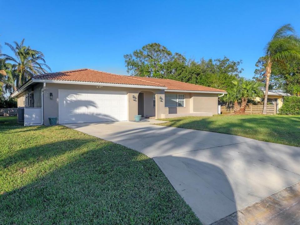 2 Car Garage & Long Driveway