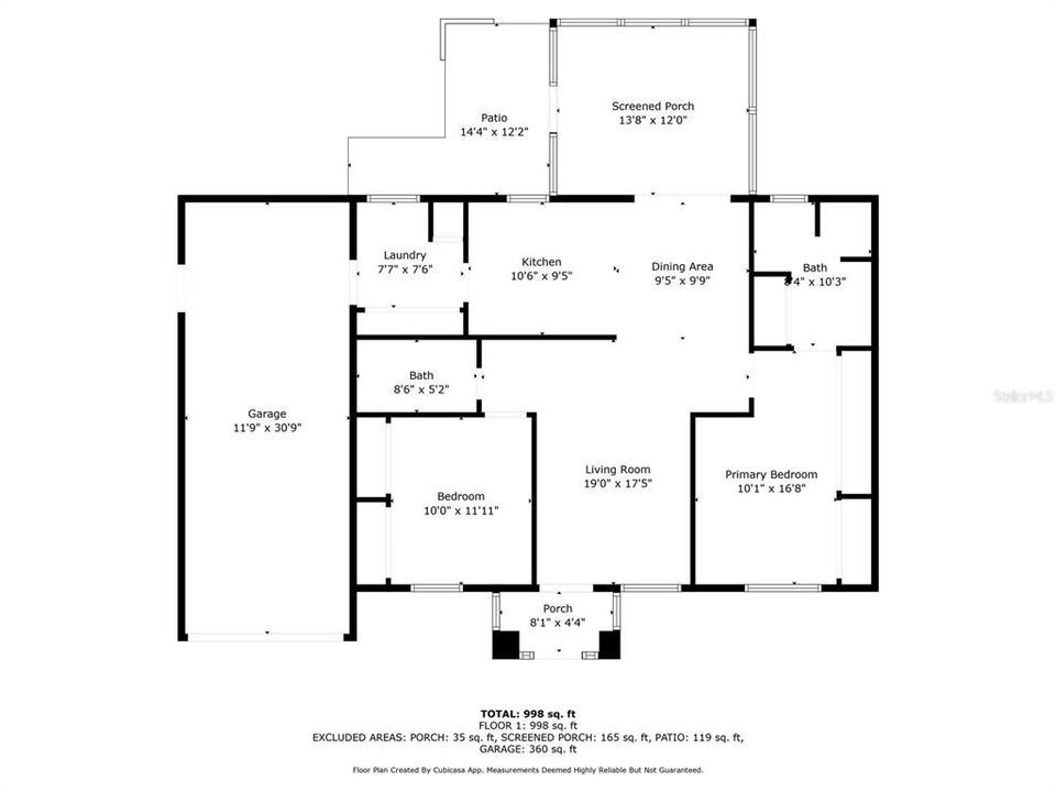 For Sale: $189,000 (2 beds, 2 baths, 1073 Square Feet)