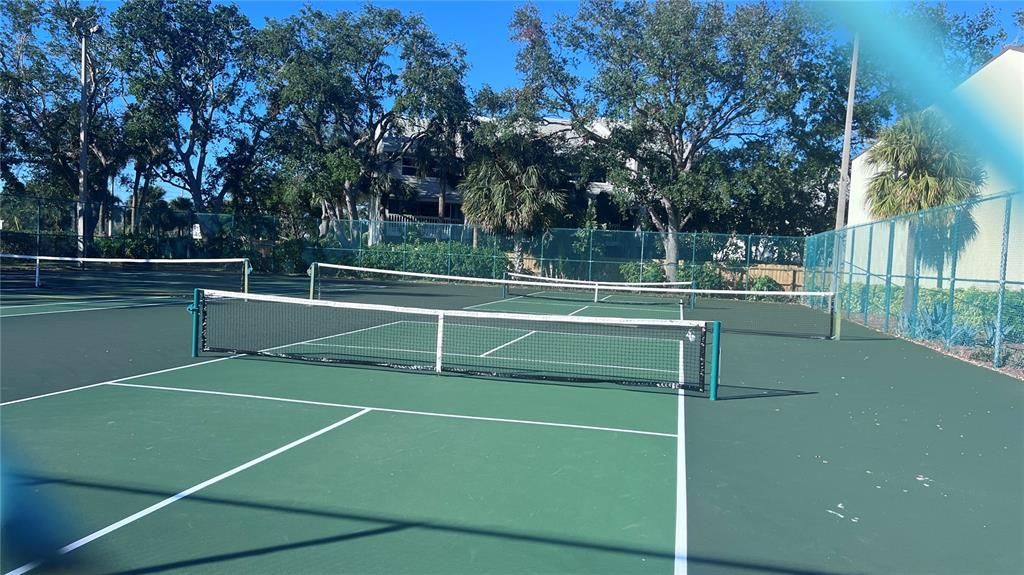 pickleball/tennis courts