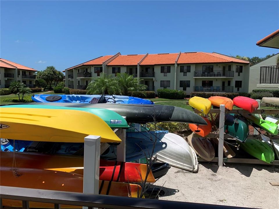 Kayak storage