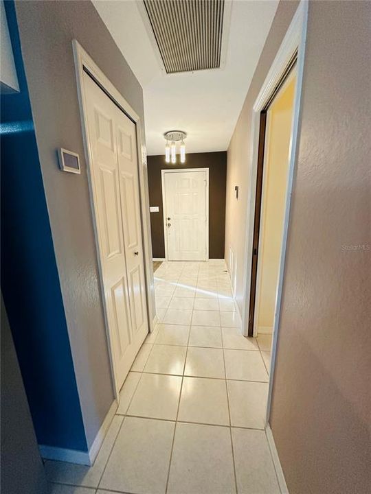 hallway to laundry/garage