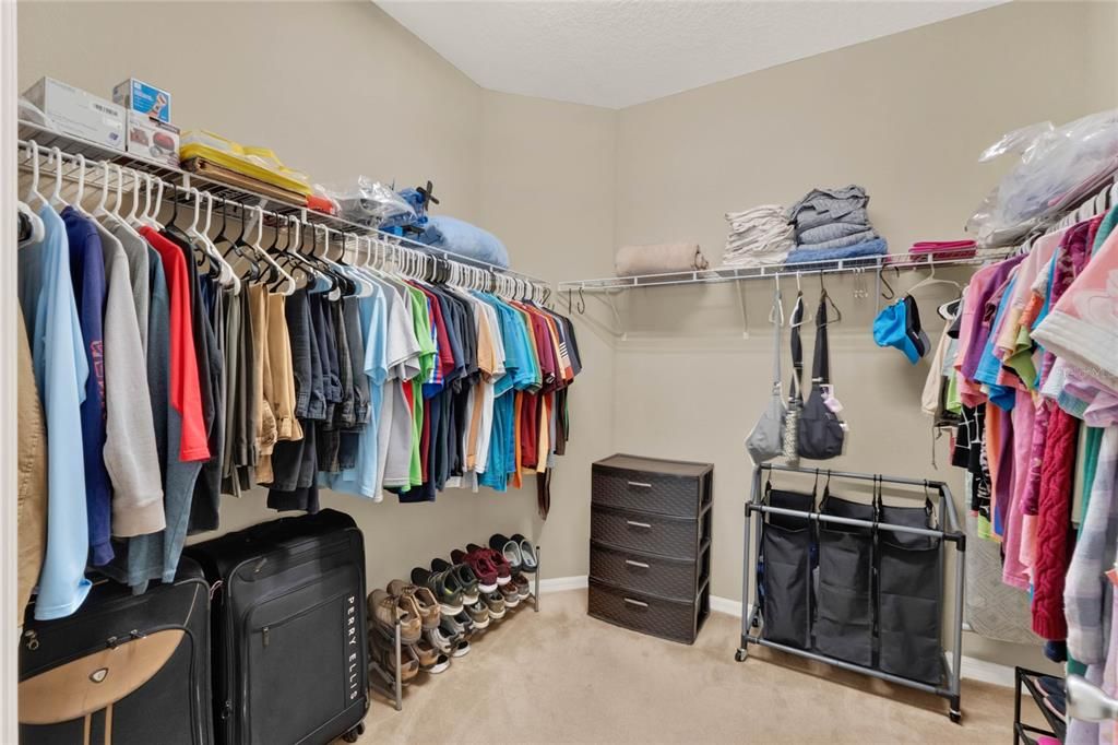 Primary Walk-In Closet