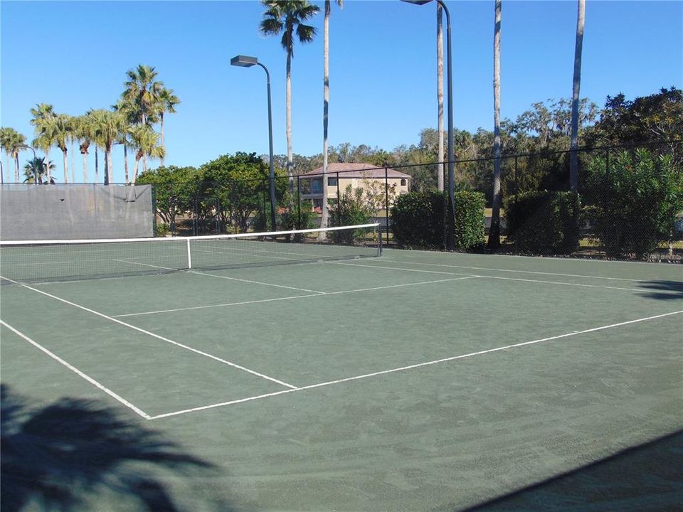 Tennis & pickleball on site.  Membership required.