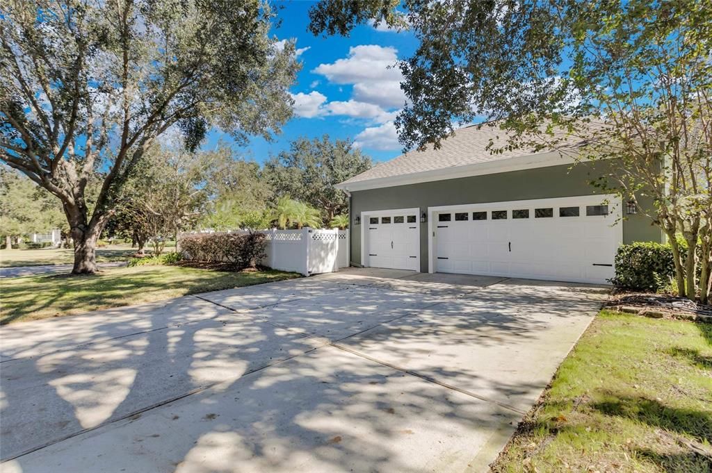 Oversized 3 Car Garage and note large park adjacent to this homesite