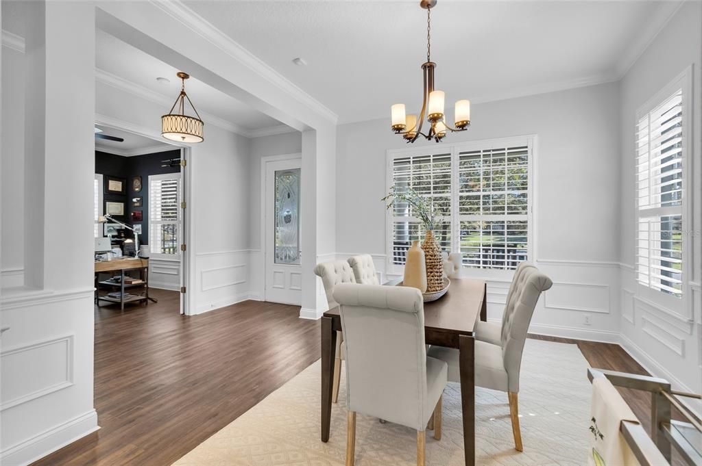 Bright and Light Dining Room