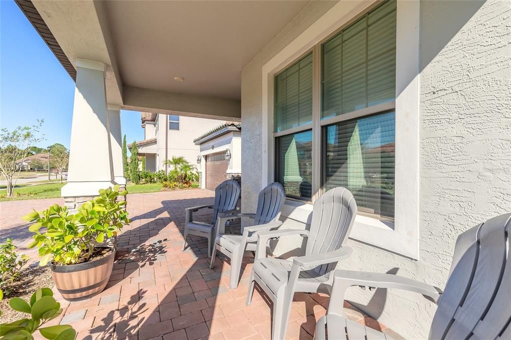 front porch sitting area