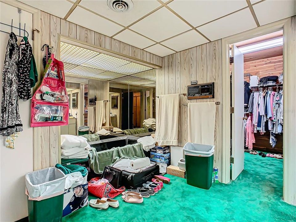 MASTER BATH AND CLOSET