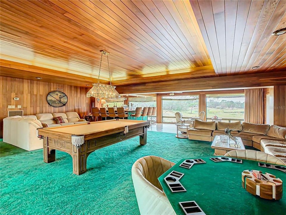 FULL SIZE POOL TABLE IN GREAT ROOM