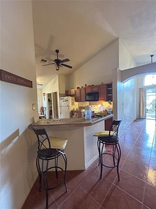 Kitchen -Bar counter