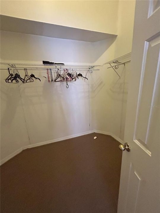 Walk in closet