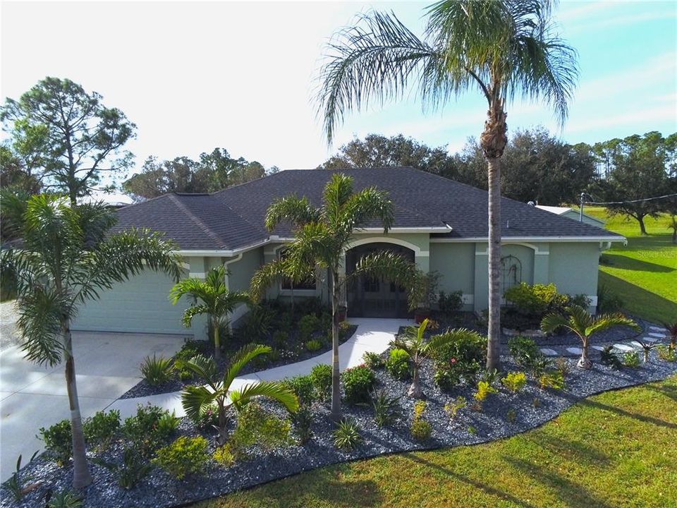 Gorgeous Curb appeal in the front yard