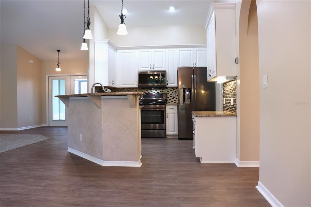 View of Kitchen from Dinning room