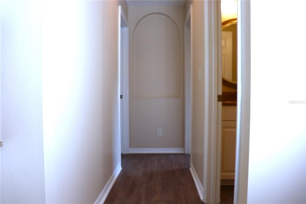 Hallway leading to Guest Bedroom and Guest Bedroom #1 an #2