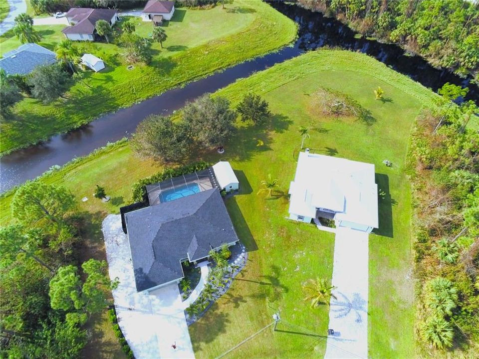 Home on Brackish Canal