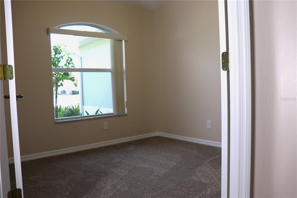 French Door into office