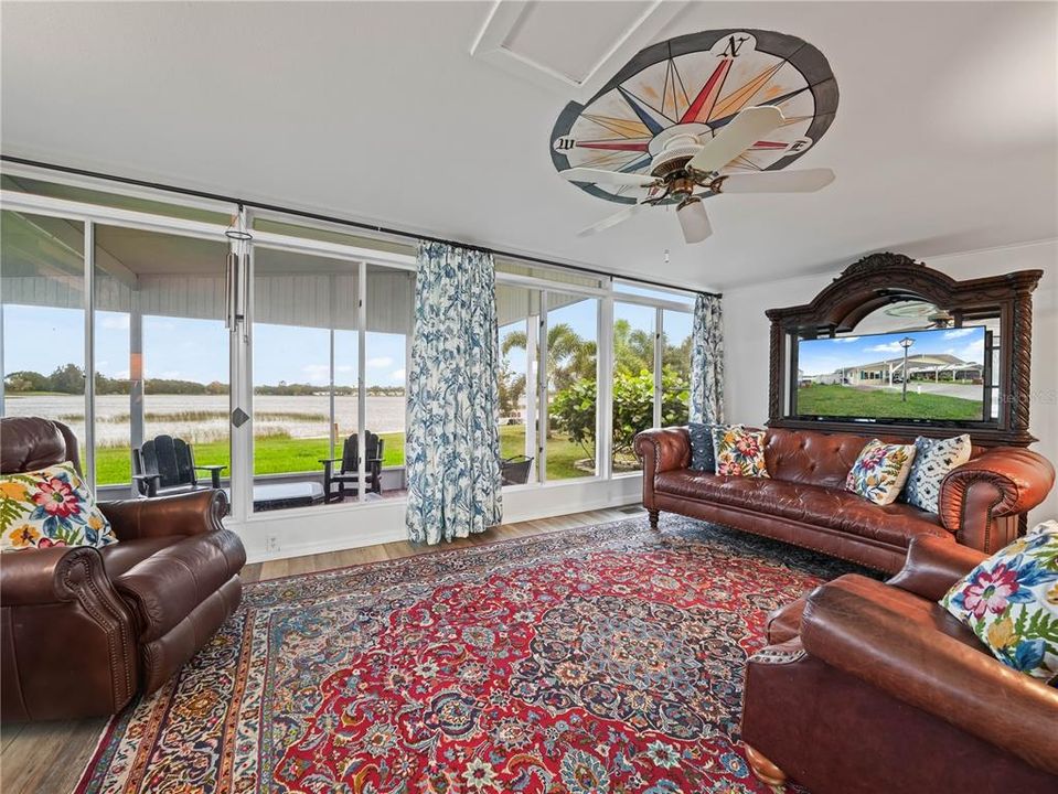 Living Room , floor to ceiling windows