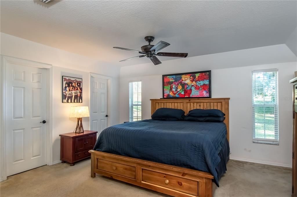 Primary Bedroom with 2 Walk In Closets